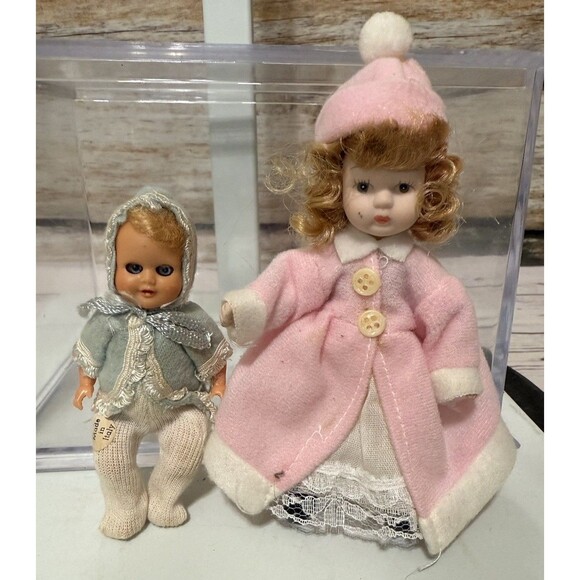 Vintage Celluloid Milo Baby Doll Made in Italy Marked Original Outfit + Vtg Doll - Picture 6 of 12